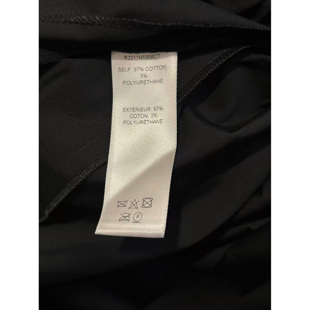 Carolina Herrera Black Ruffled Neckline Dress Size 8 black - Picture 12 of 12